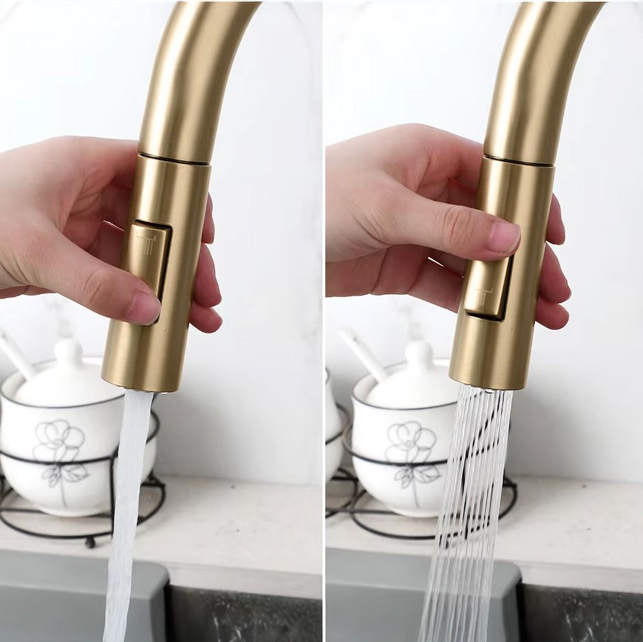 Rea Eco Fresh, drezová batéria s výtokom pre filter pitnej vody, zlatá matná, REA-B7596