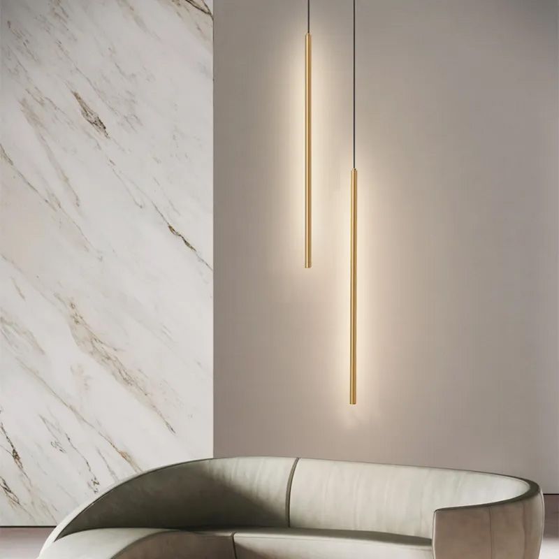 Toolight, LED stropné svietidlo 100cm, 13W, 4000K, APP1414-C, zlatá lesklá, OSW-00966