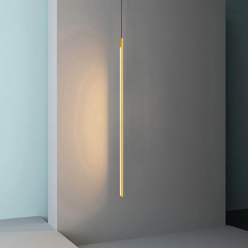 Toolight, LED stropné svietidlo 100cm, 13W, 4000K, APP1414-C, zlatá lesklá, OSW-00966