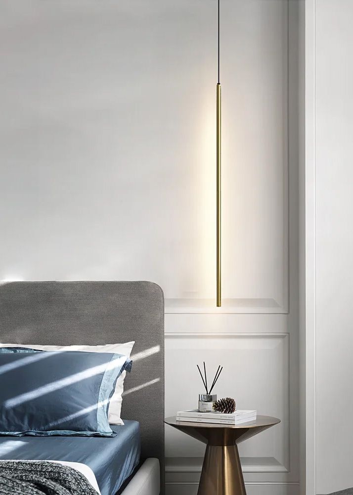 Toolight, LED stropné svietidlo 100cm, 13W, 4000K, APP1414-C, zlatá lesklá, OSW-00966