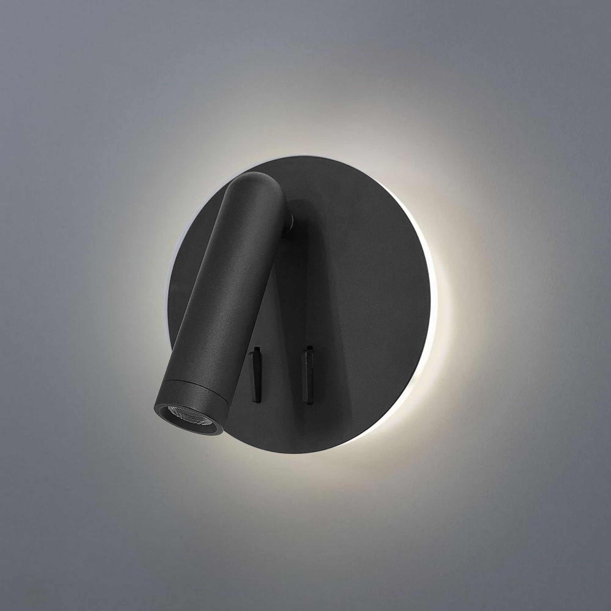Toolight, LED nástenné svietidlo 16x14cm, 10W, APP1614-1W, čierna, OSW-06529