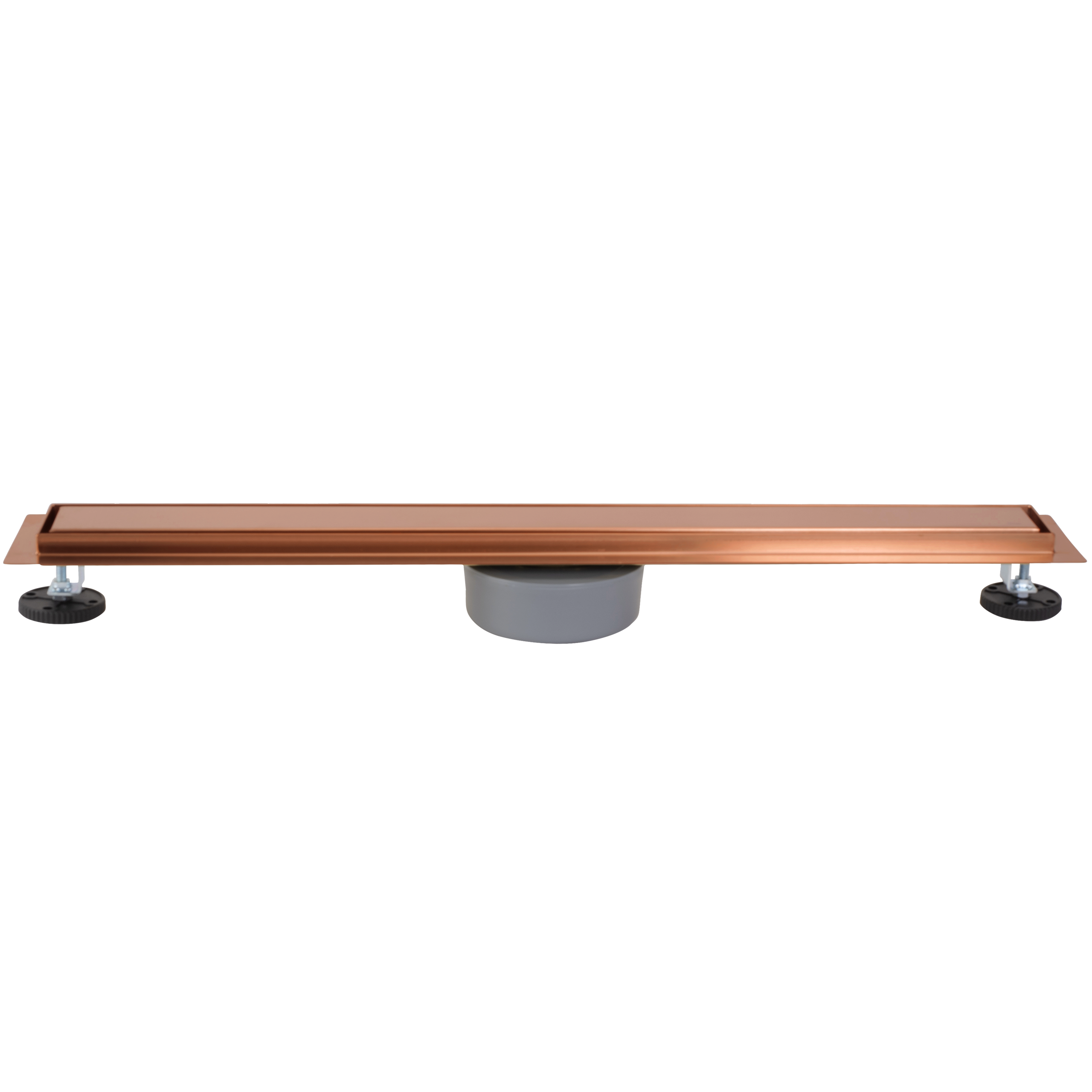 Rea Neox Pro, sprchový odtokový žľab 100cm s otočným sifónom o 360stupňov, medená matná, REA-G4804