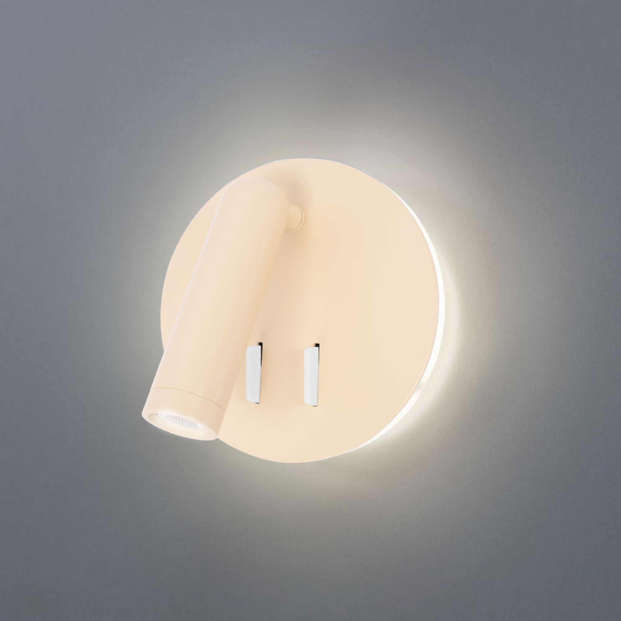 Toolight, LED nástenné svietidlo 16x14cm, 10W, APP1615-1W, béžová, OSW-06530