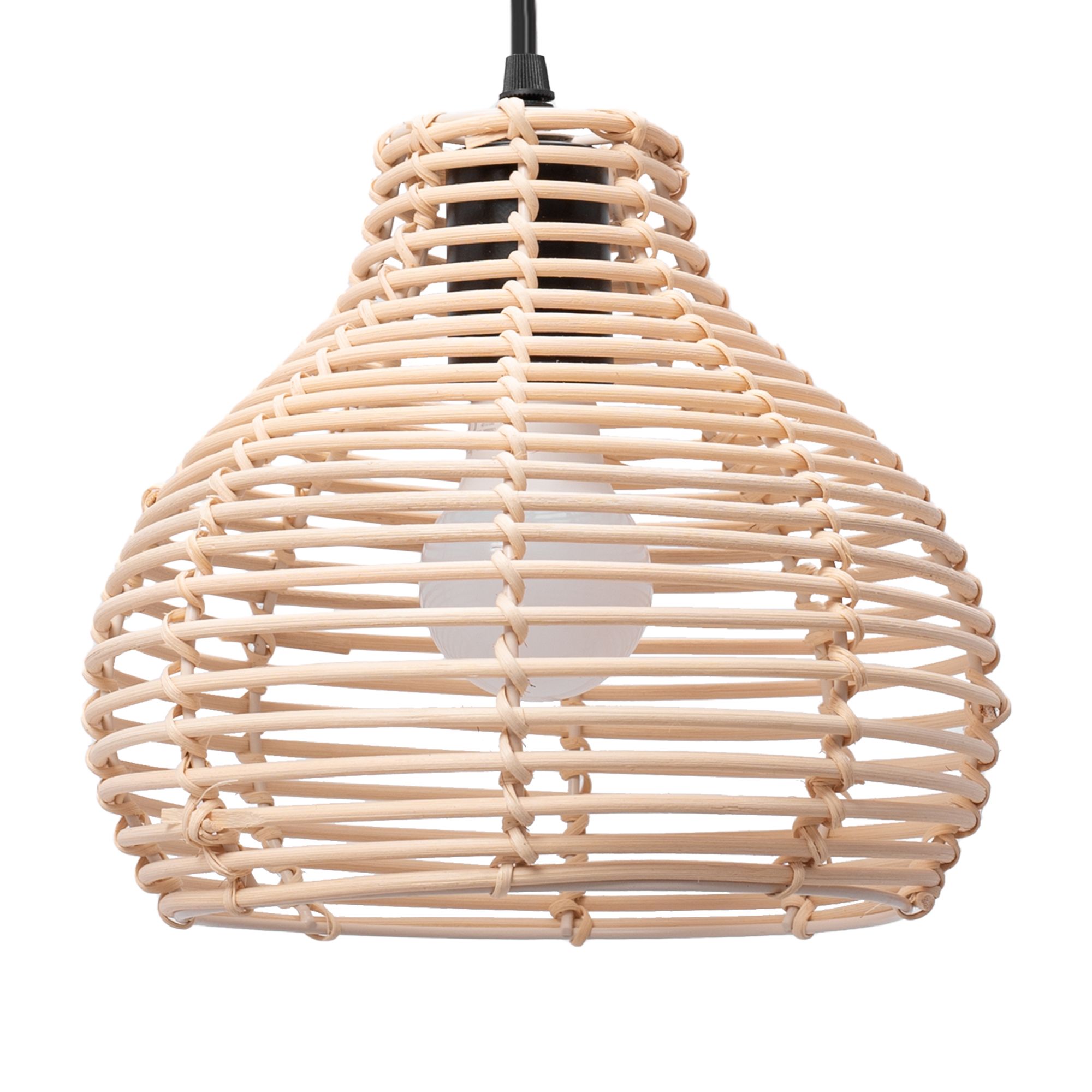 Toolight, BOHO závesné stropné svietidlo 1xE27, APP984-1CP, hnedá-čierna, OSW-05193