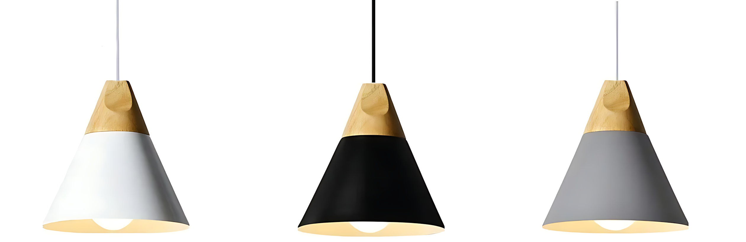 Toolight, stropné svietidlo 1xE27, SCANDI C, čierna matná-hnedá, OSW-00104