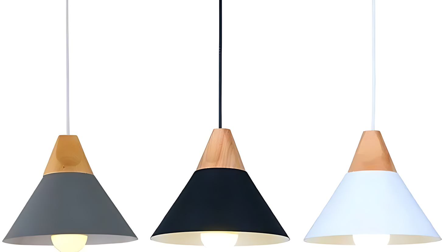 Toolight, stropné svietidlo 1xE27, SCANDI C, čierna matná-hnedá, OSW-00104