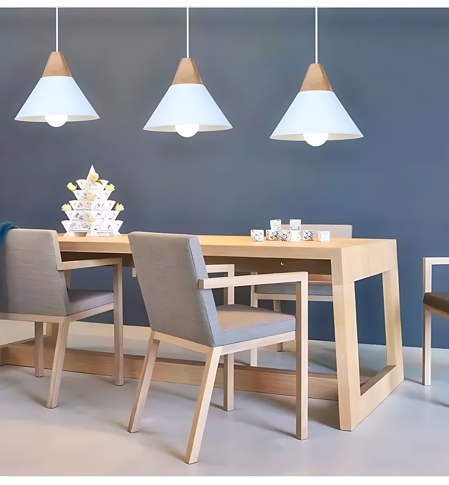 Toolight, stropné svietidlo 1xE27, SCANDI C, čierna matná-hnedá, OSW-00104