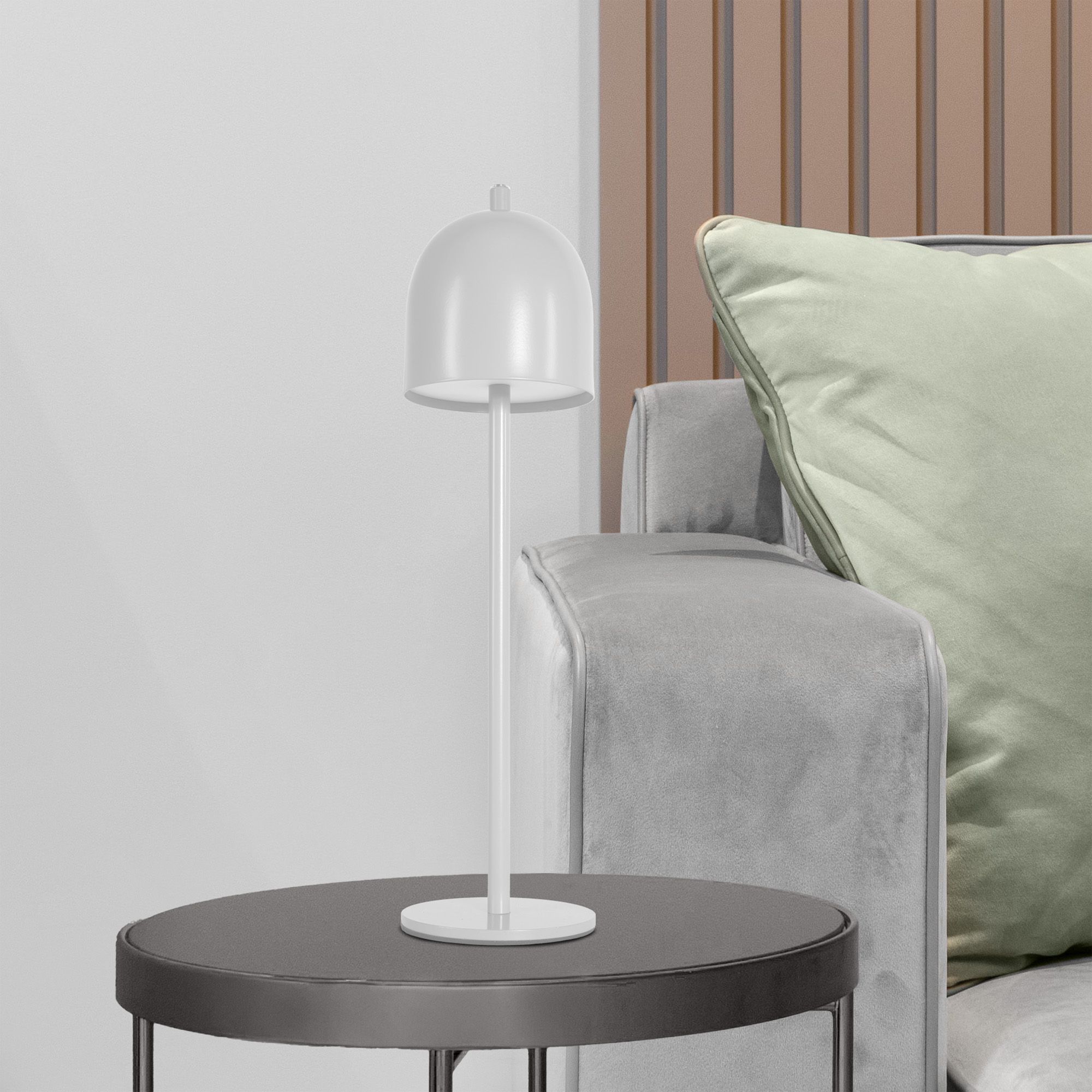 Toolight, LED nočná stolová lampa, 5W, APP1363-T, biela, OSW-08626