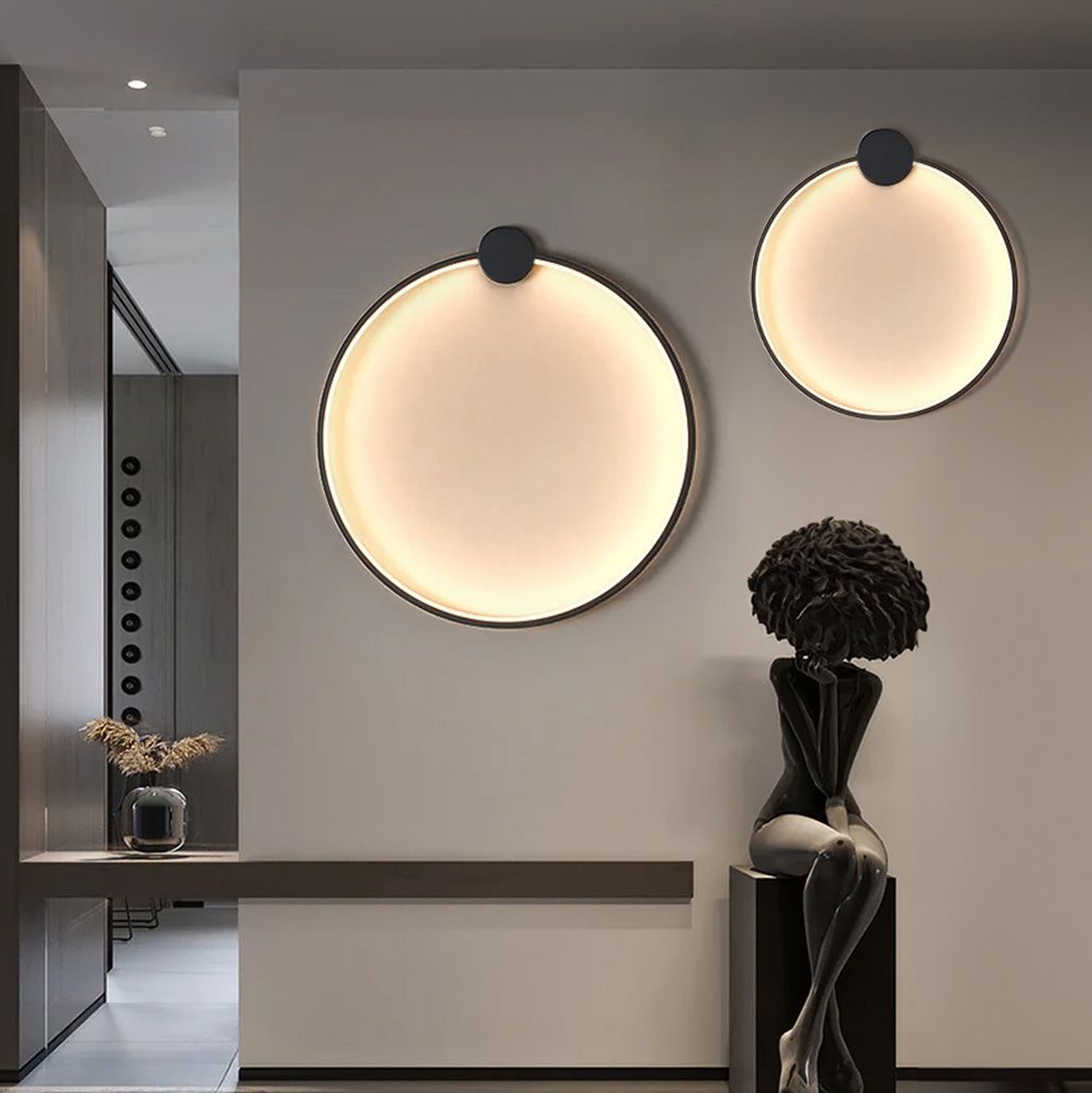 Toolight, LED nástenné svietidlo 50cm, 4000K, 23W, APP1389-CW BLACK, čierna matná, OSW-00915