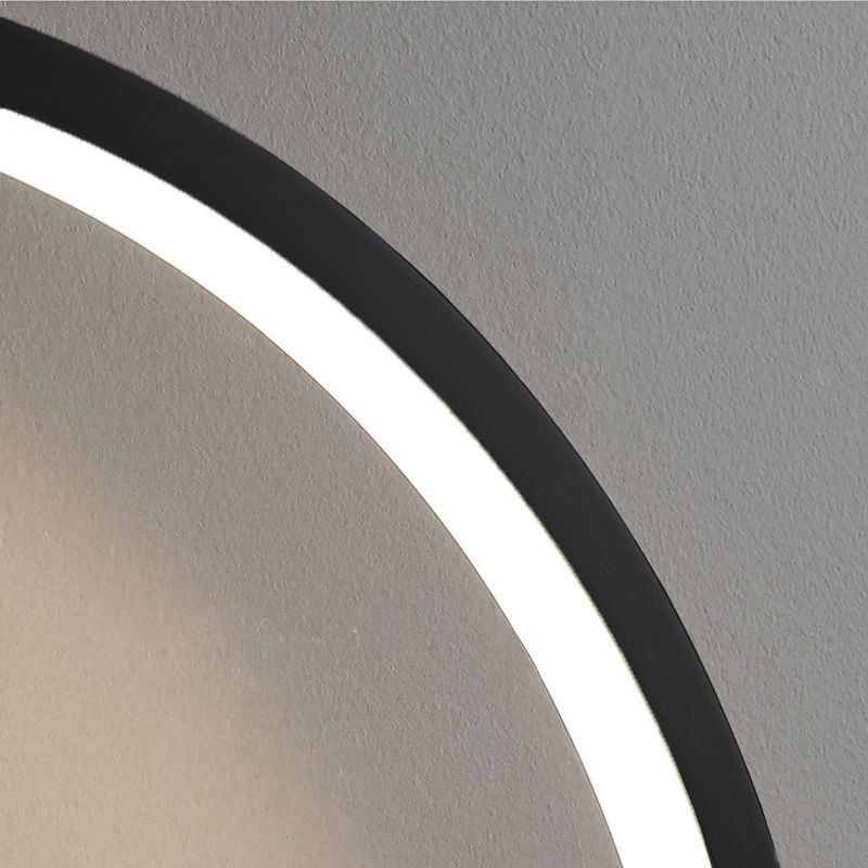 Toolight, LED nástenné svietidlo 50cm, 4000K, 23W, APP1389-CW BLACK, čierna matná, OSW-00915