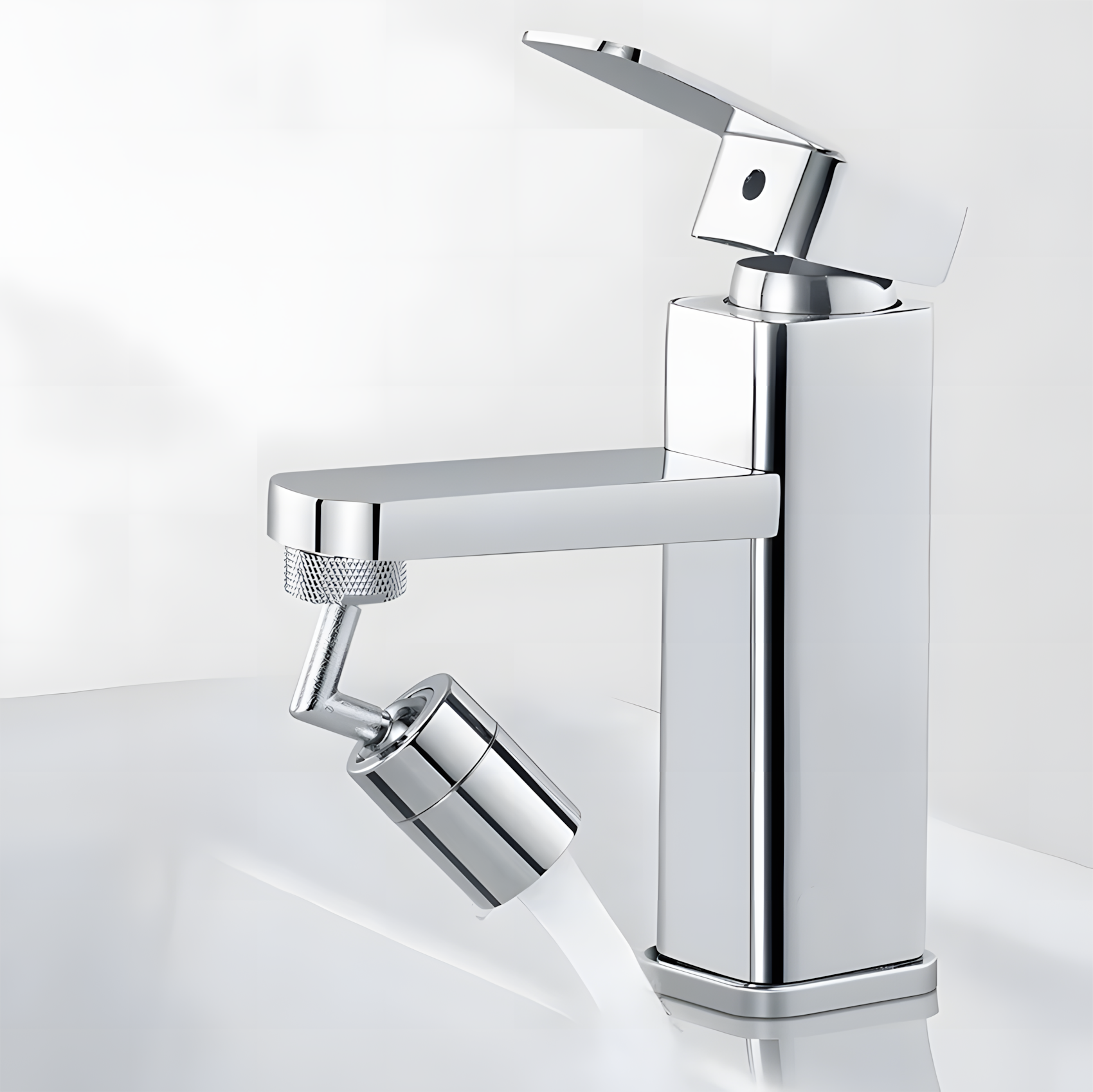 Rea Colt, otočný nastaviteľný perlátor, chrómová, REA-B0132