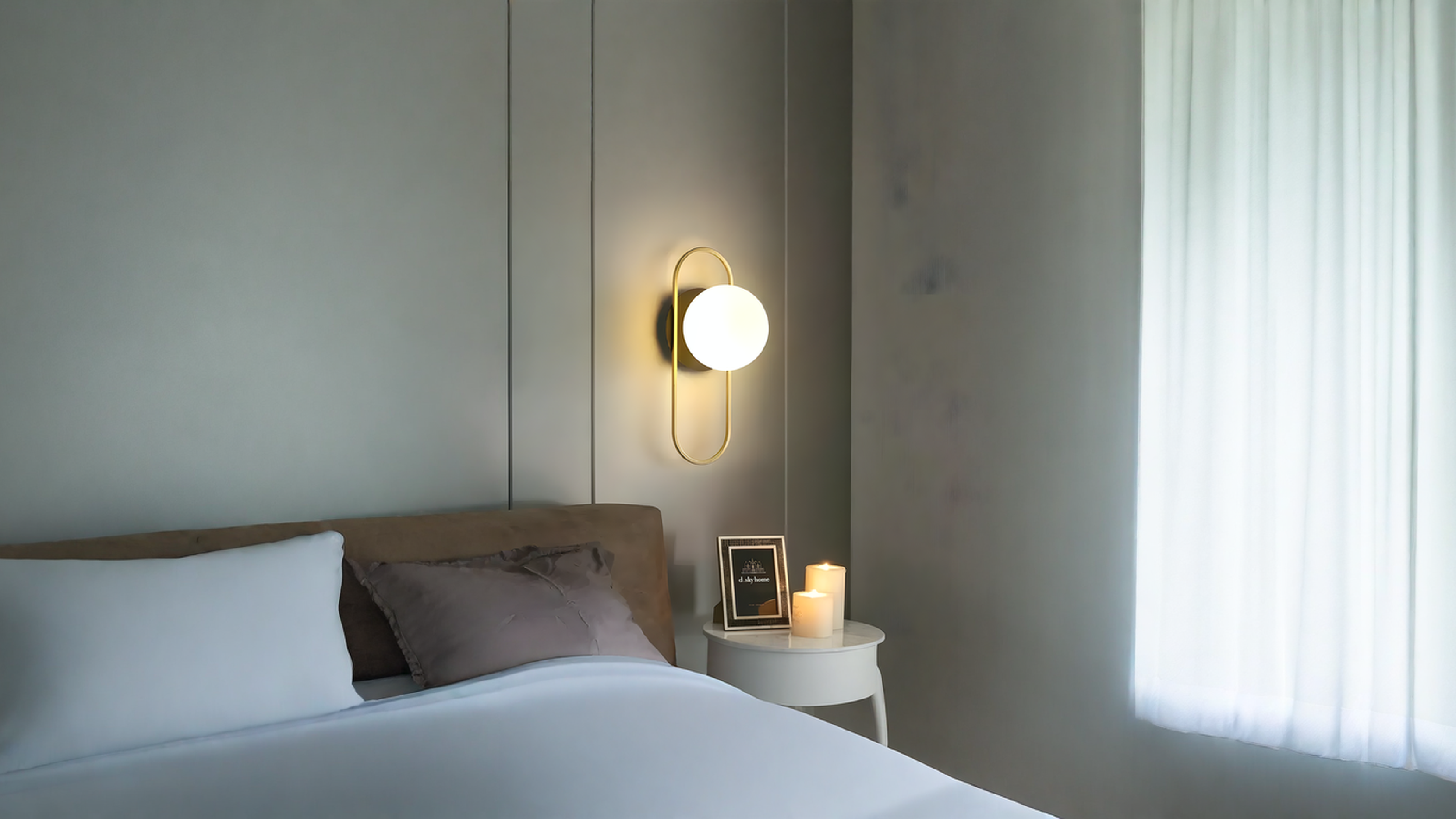 Toolight, nástenné svietidlo 1xE27 APP1756-1W, zlatá matná-biela, OSW-04316