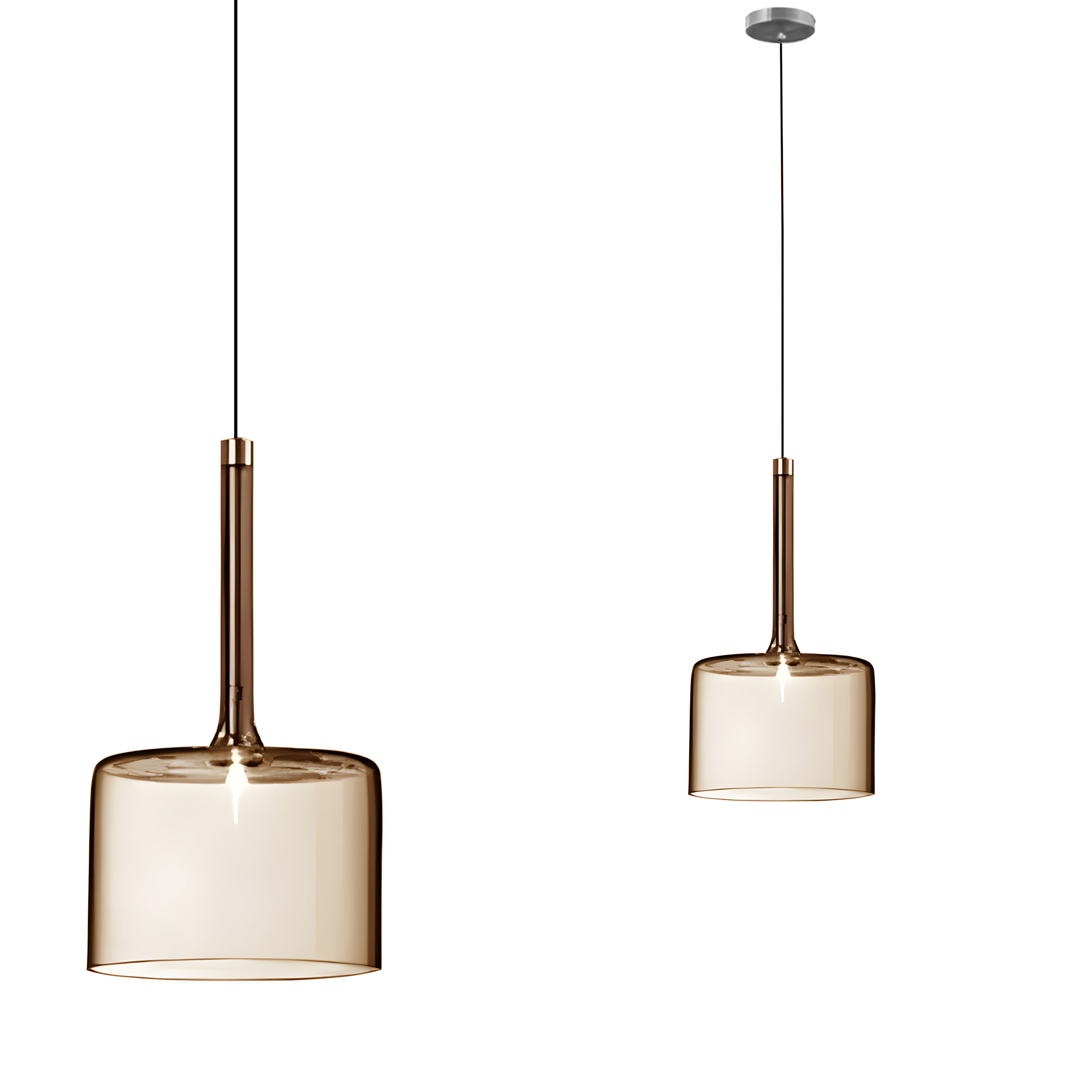 Toolight, stropné svietidlo 1xG4, APP1698-1CP AMBER A, OSW-04306