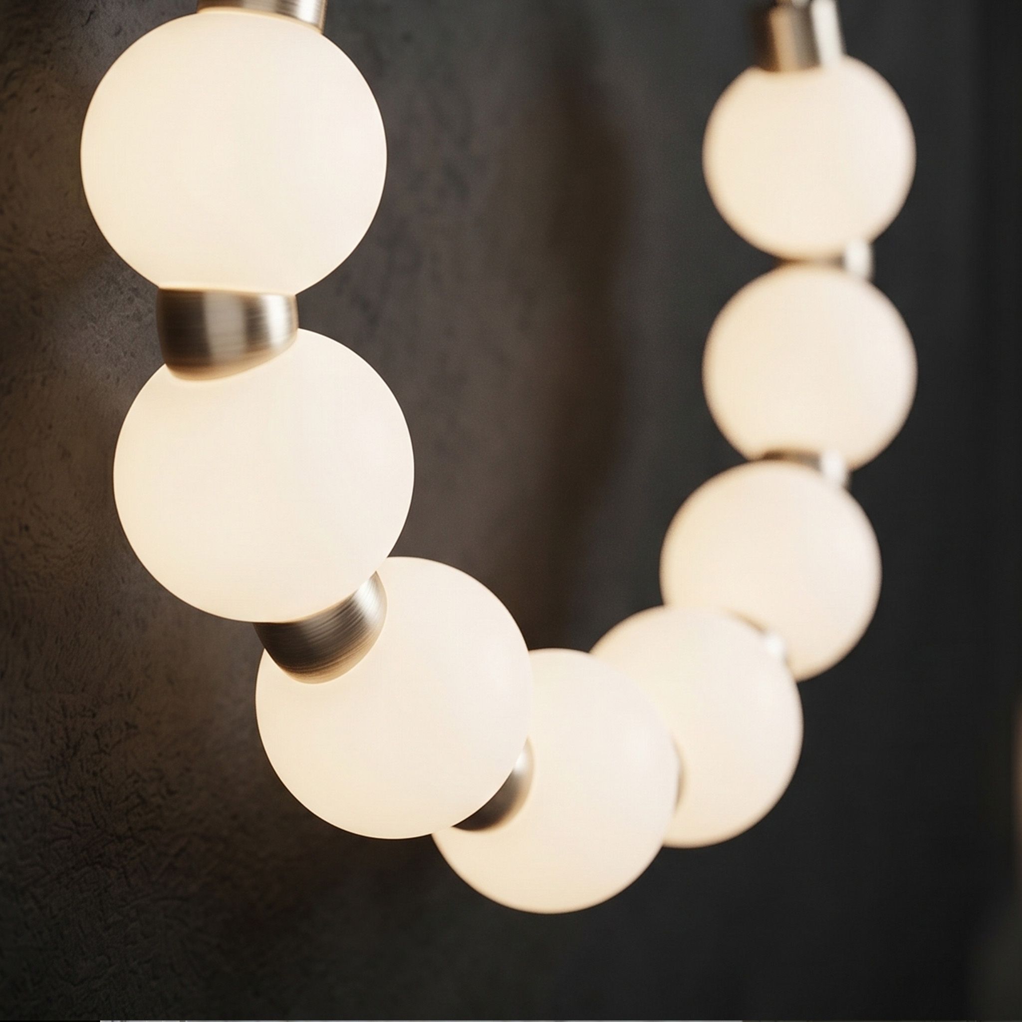 Toolight, LED nástenné svietidlo, 8W, 4000K, 1000lm, G027-CP, zlatá, OSW-06379