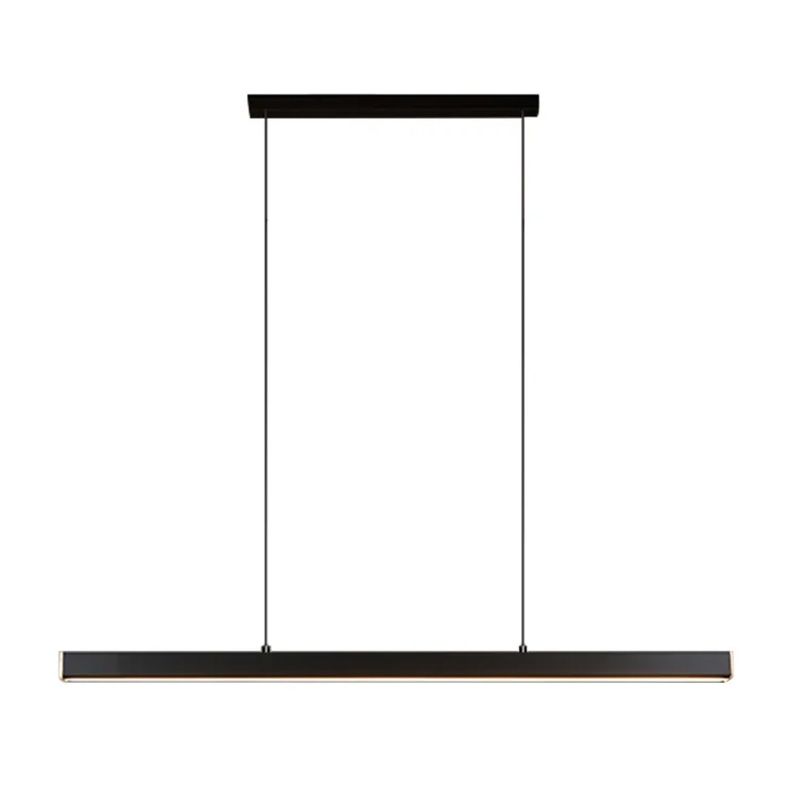 Toolight, LED závesné svietidlo 80cm, 15W, APP1447-CP, čierna matná, OSW-02391