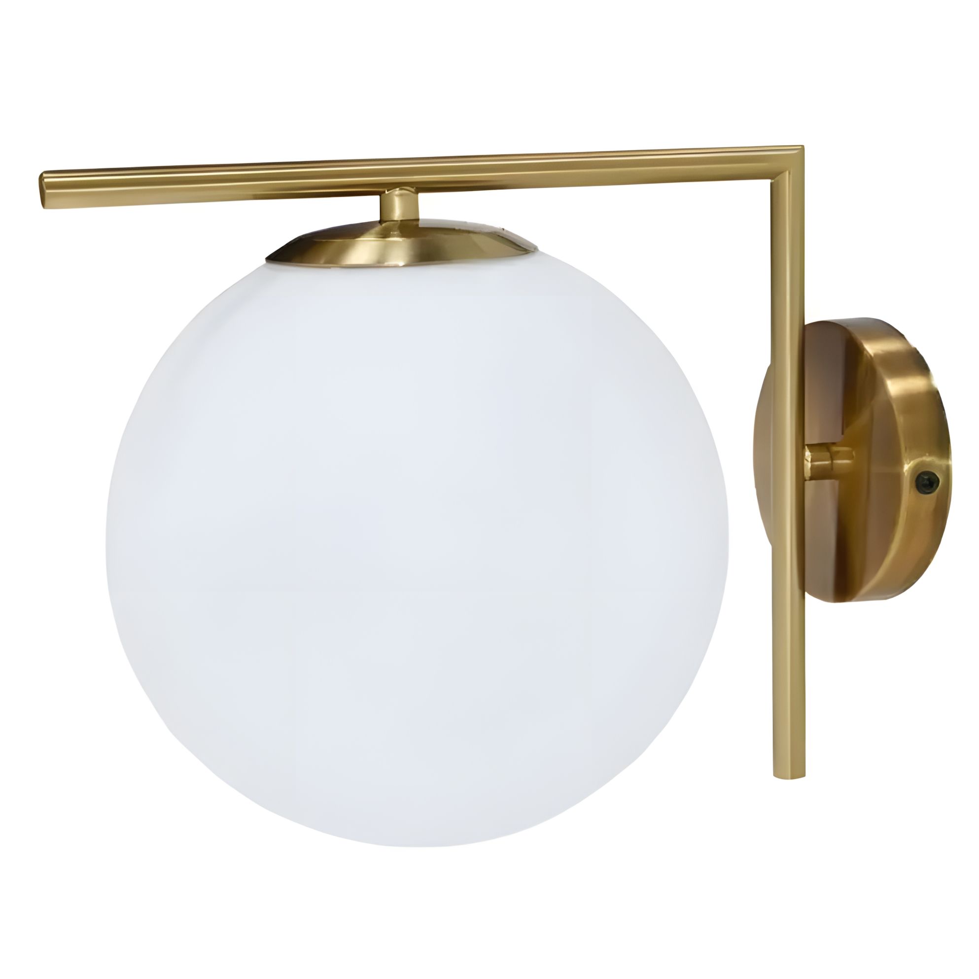 Toolight, nástenné svietidlo 1xE27, G102-1W, zlatá lesklá, OSW-09727