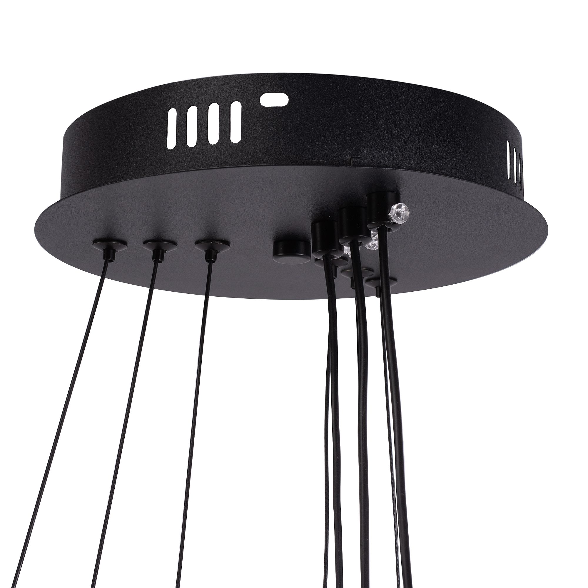 Toolight, LED stropné osvetlenie 46cm, G040-3CP, čierna, OSW-06307