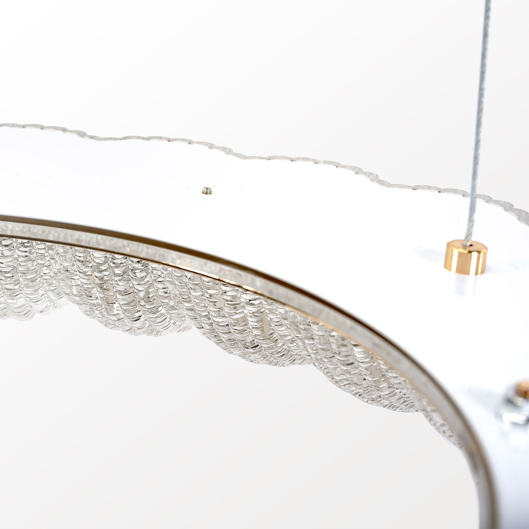Toolight, LED stropné svietidlo 40cm, 24W, 4000K, 2500lm, MS018-CP, ružové zlato, OSW-09630