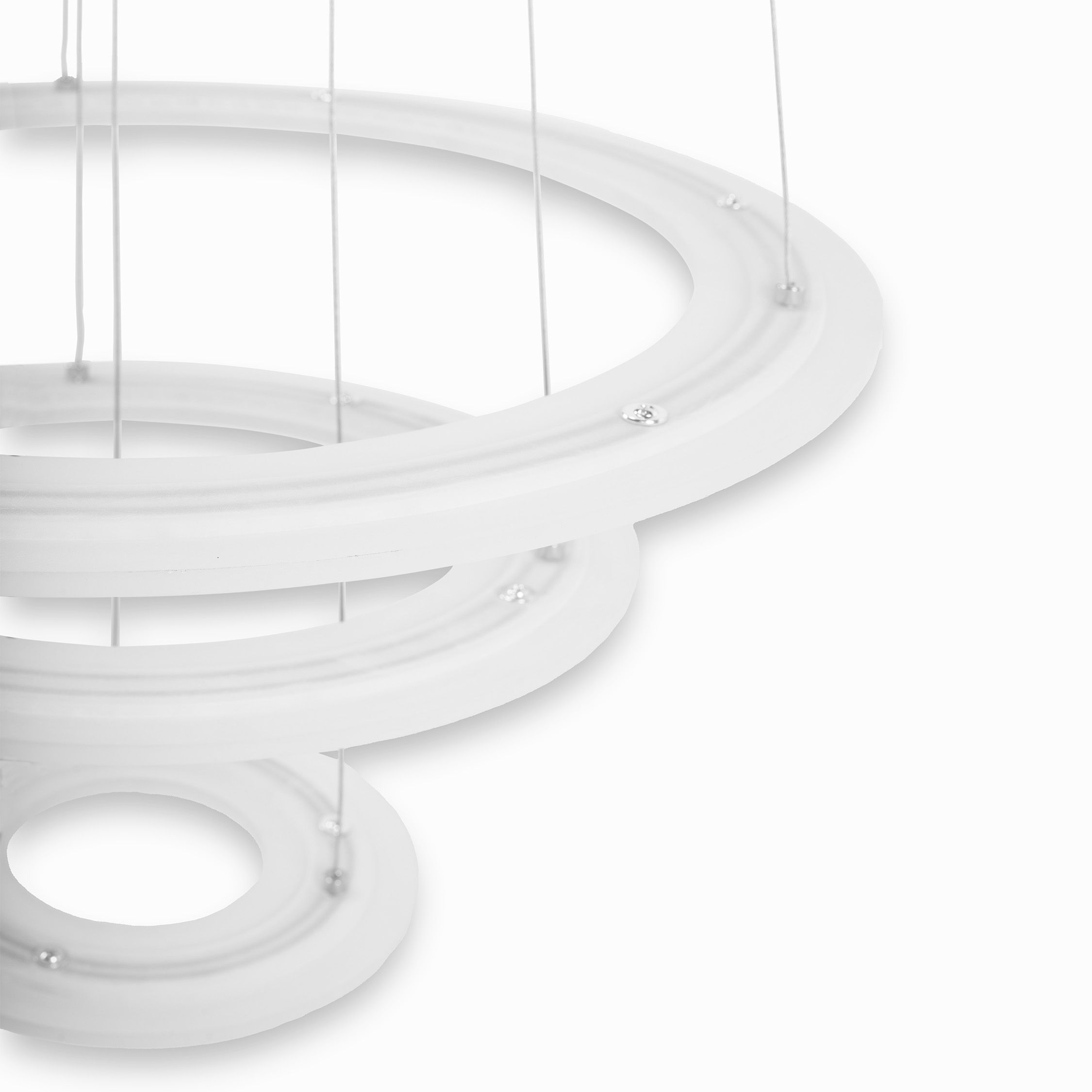 Toolight, LED stropné svietidlo 46cm, 100W, G042-3CP, zlatá lesklá, OSW-06309