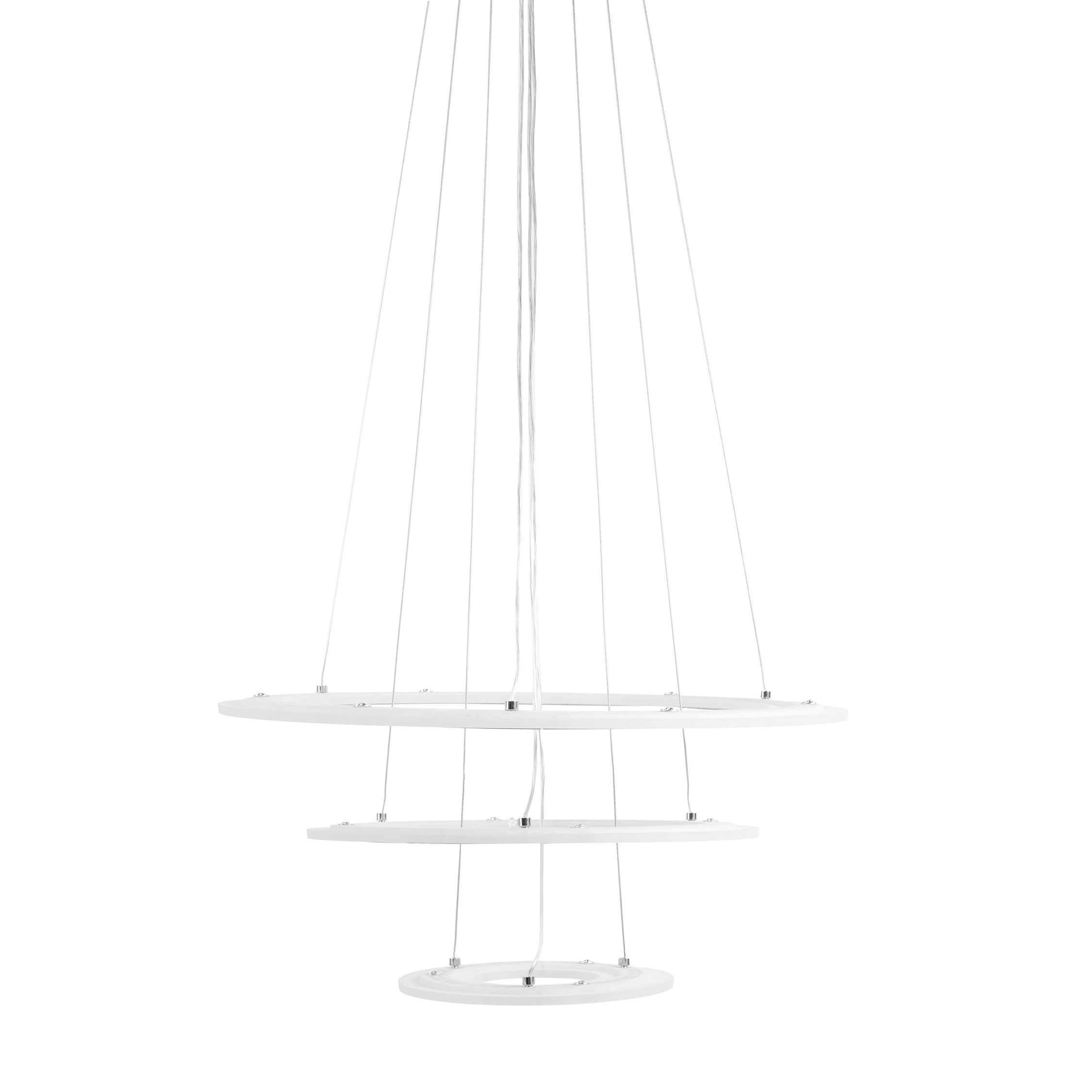 Toolight, LED stropné svietidlo 46cm, 100W, G042-3CP, zlatá lesklá, OSW-06309