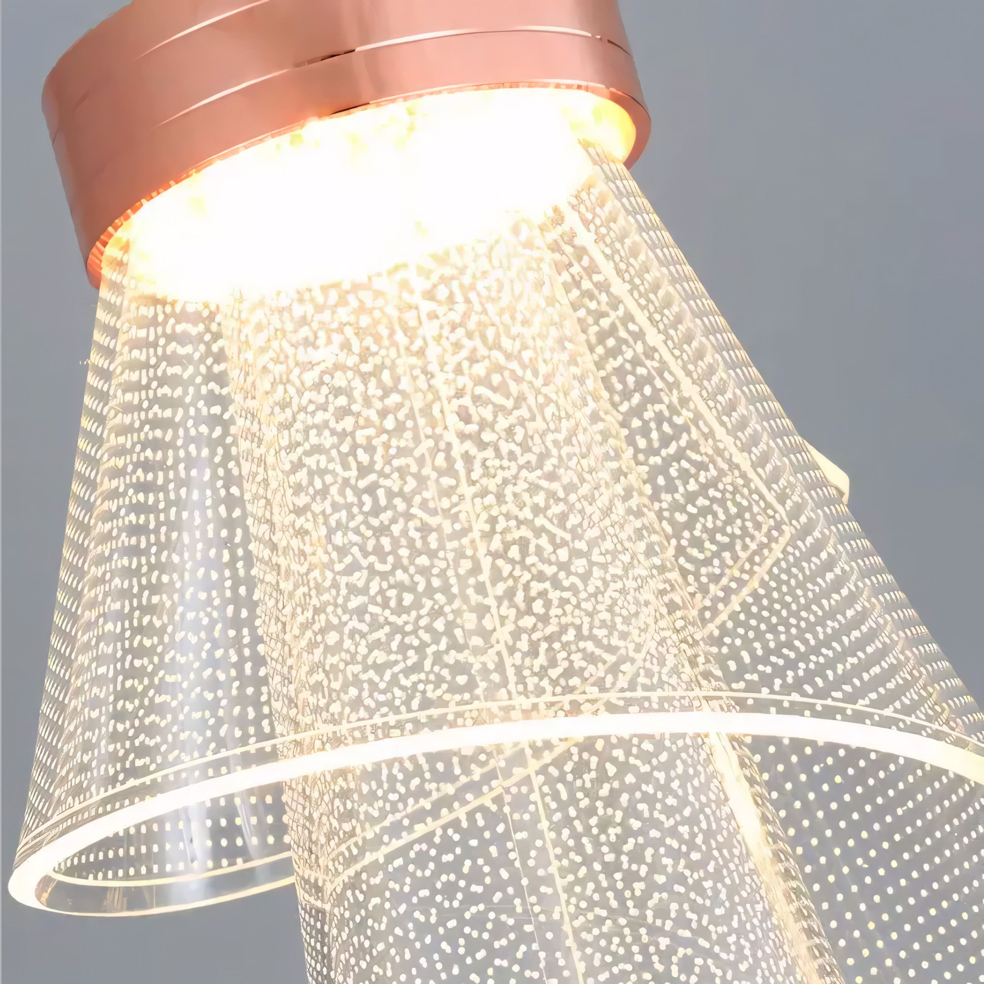 Toolight, LED nástenné svietidlo, 10W, 467 lm, APP1766-1W, ružové zlato, OSW-09310