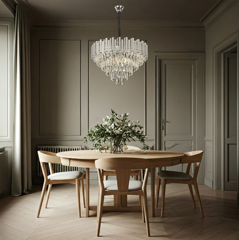 Toolight, závesné svietidlo 50cm, 7xE14, G051-CP, chrómová, OSW-08945