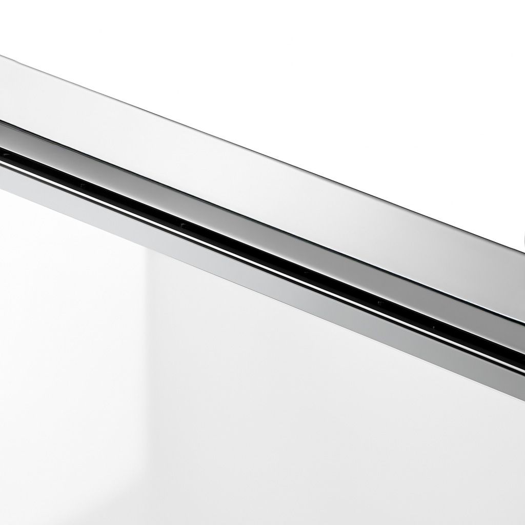 Rea Atlas, sprchové dvere 100x200cm, ľavý variant, 6mm číre sklo, chrómový profil, KPL-K4664