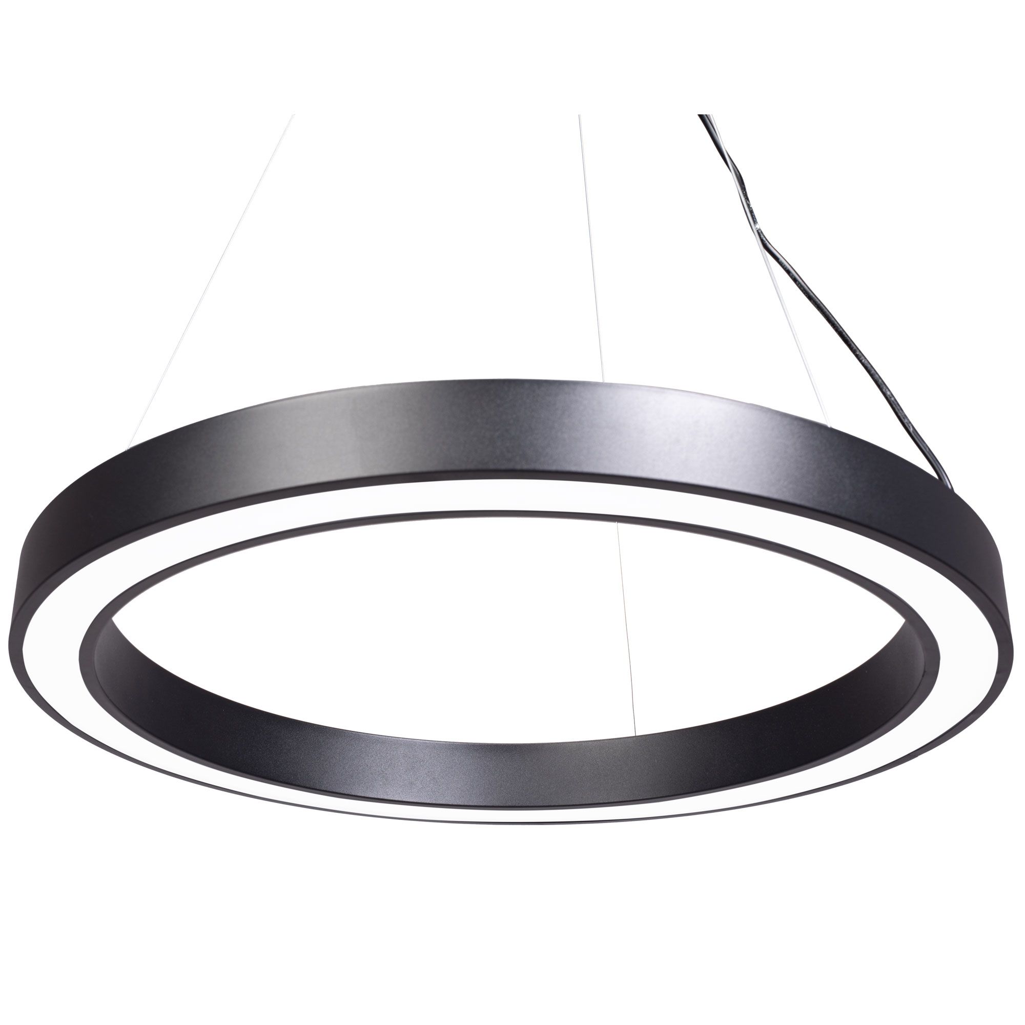 Toolight, LED stropné svietidlo 60cm, 27W, APP1282-1CP, čierna, OSW-00940