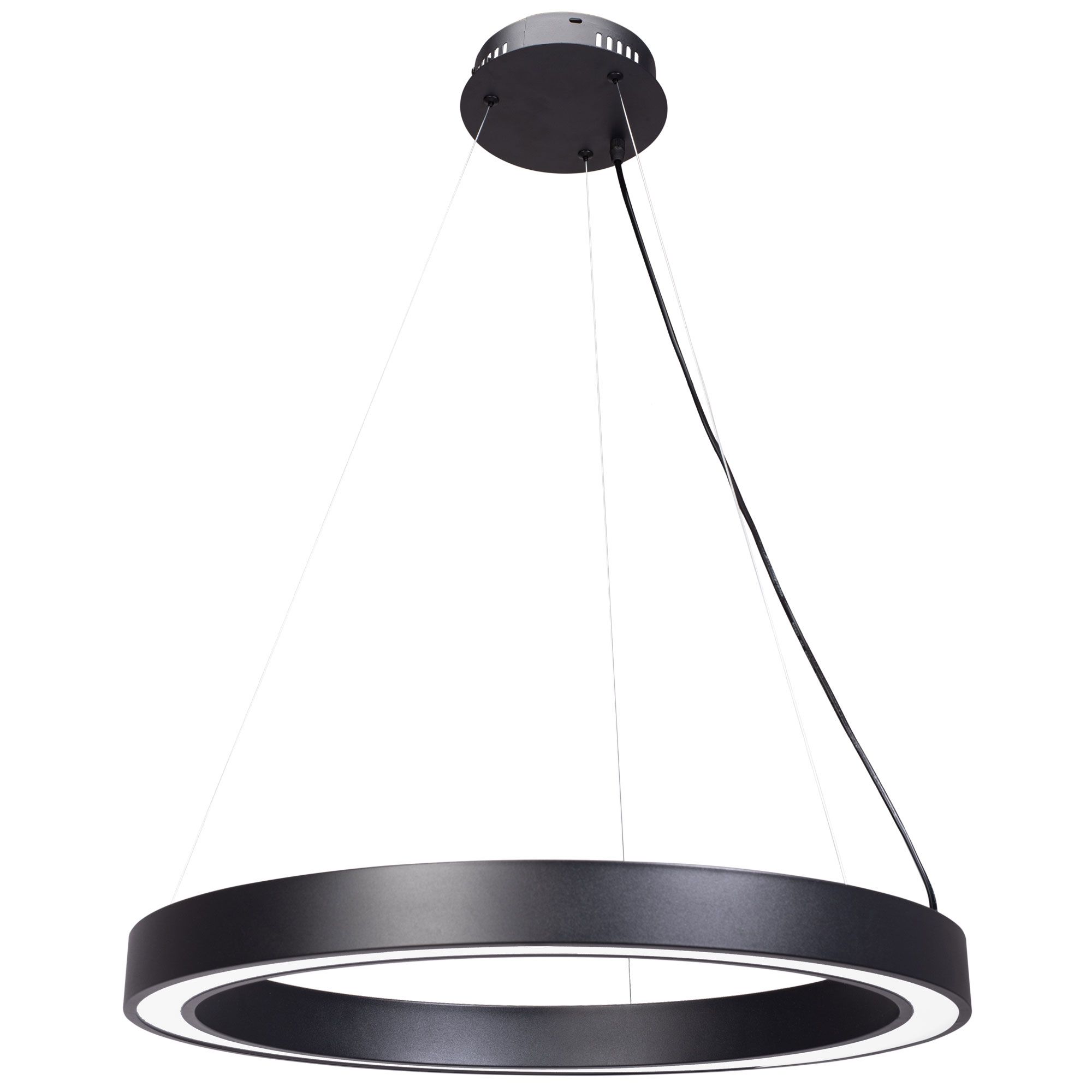 Toolight, LED stropné svietidlo 60cm, 27W, APP1282-1CP, čierna, OSW-00940