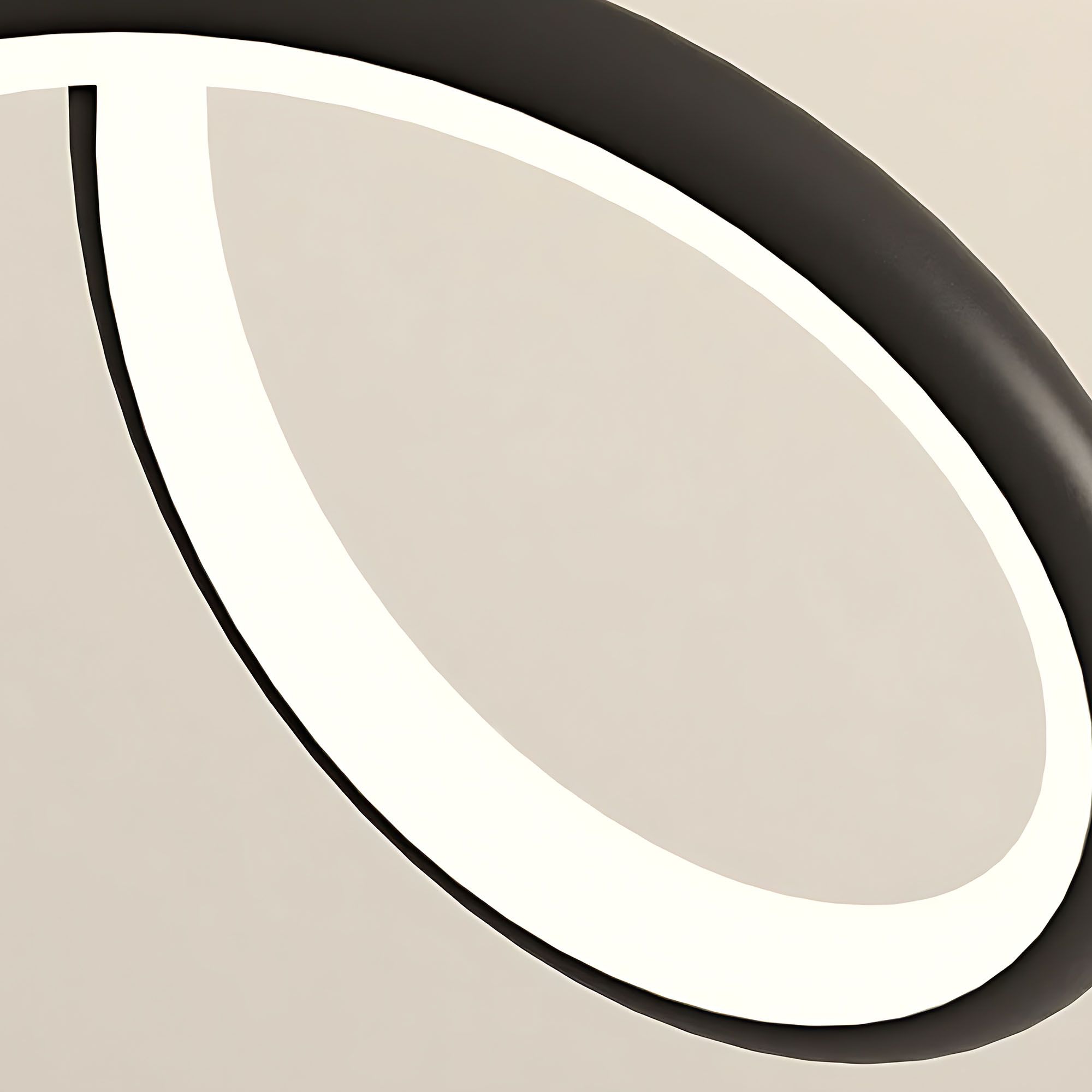 Toolight, LED závesné svietidlo 120cm, 36W, 3000K, LHJ030-CP, čierna, OSW-50013