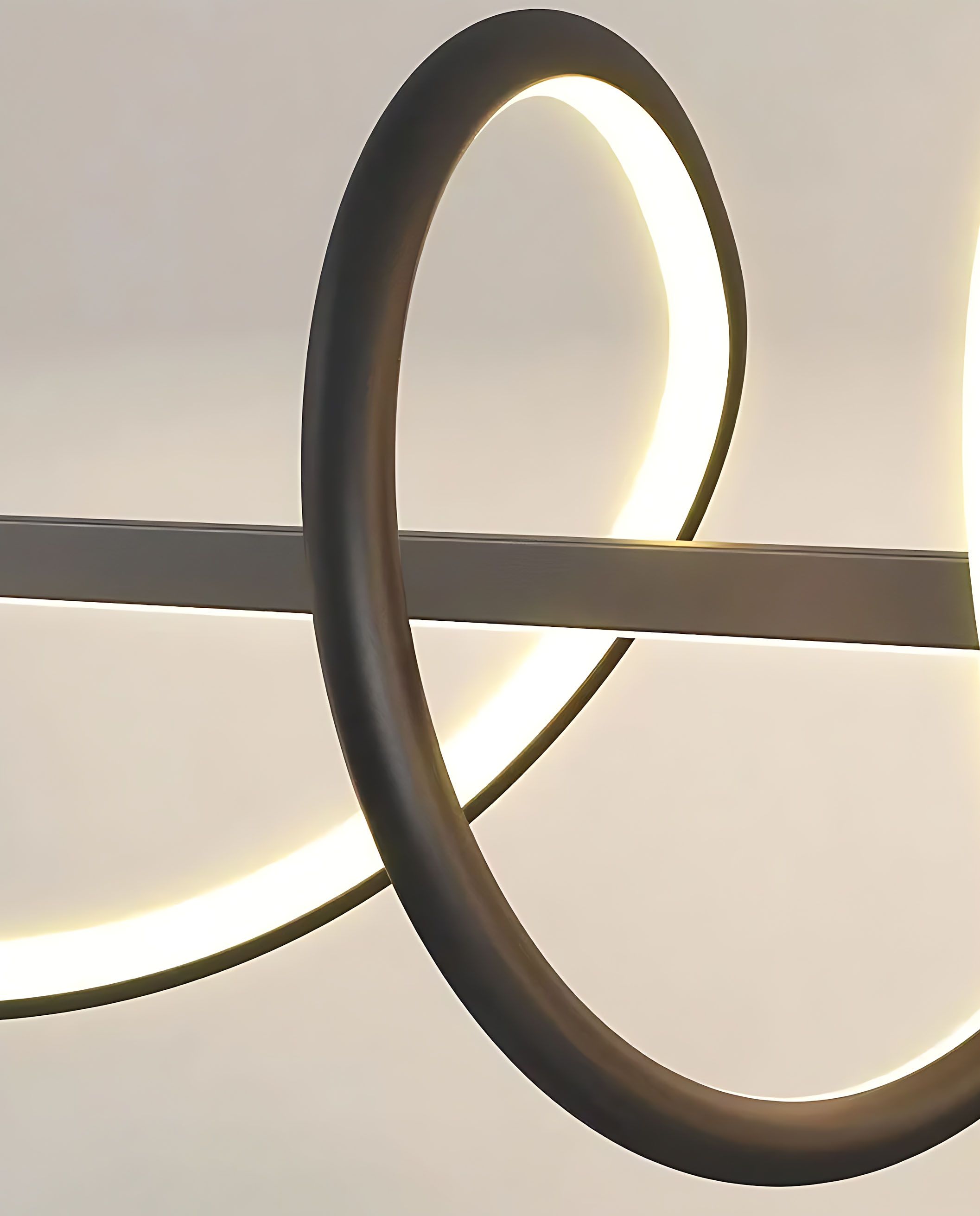 Toolight, LED stropné svietidlo 120cm, 50W, 3000K, LHJ023-CP, čierna matná, OSW-50011