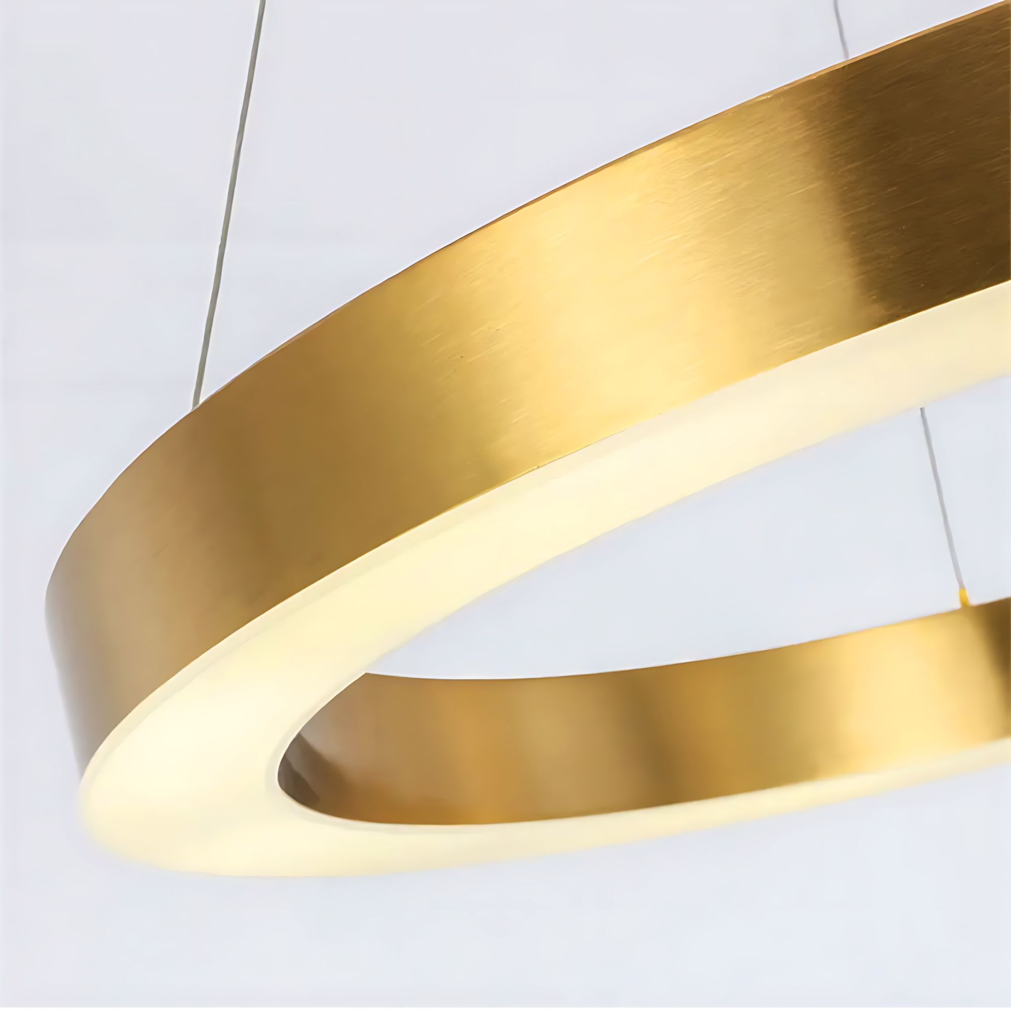 Toolight, LED stropné osvetlenie 60cm, 60W, 3000K, LHJ051-CP1 C, zlatá matná, OSW-50025