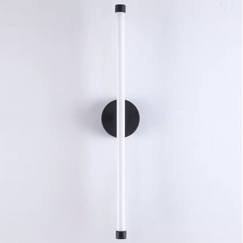 Toolight, LED nástenné svietidlo 60cm, 12W, 3000K, LHJ069-W, čierna matná, OSW-60037