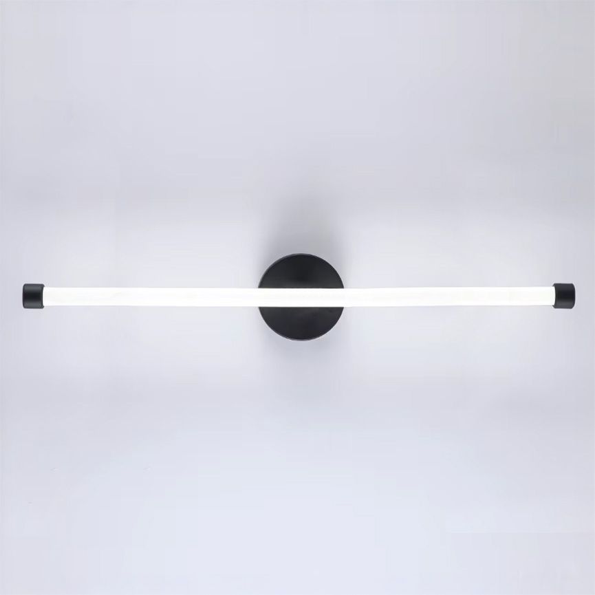 Toolight, LED nástenné svietidlo 60cm, 12W, 3000K, LHJ069-W, čierna matná, OSW-60037