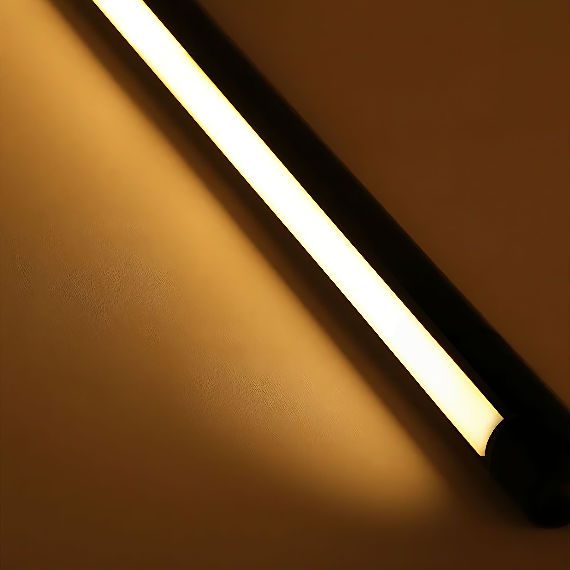 Toolight, LED závesné osvetlenie 120cm, 15W, 3000K, LHJ031-CP, čierna matná, OSW-50014