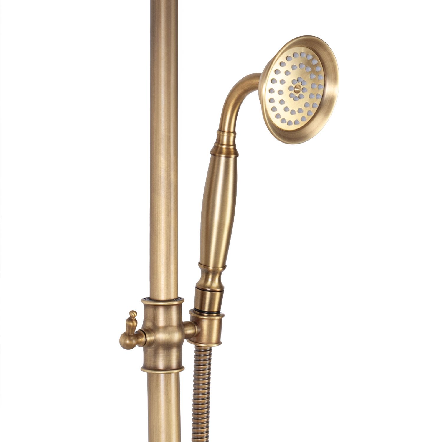 Rea Bergamo, sprchový set v retro štýle, antická bronz, REA-P5002
