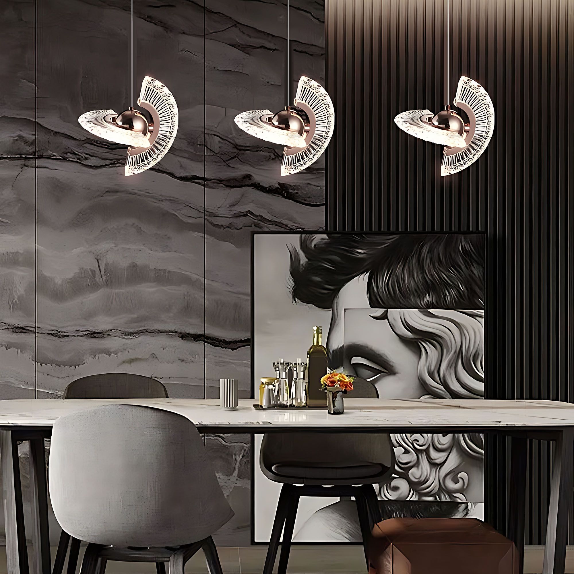 Toolight, LED stropné svietidlo, 6W, 3000K, LHJ108-2CP, ružové zlato, OSW-60049