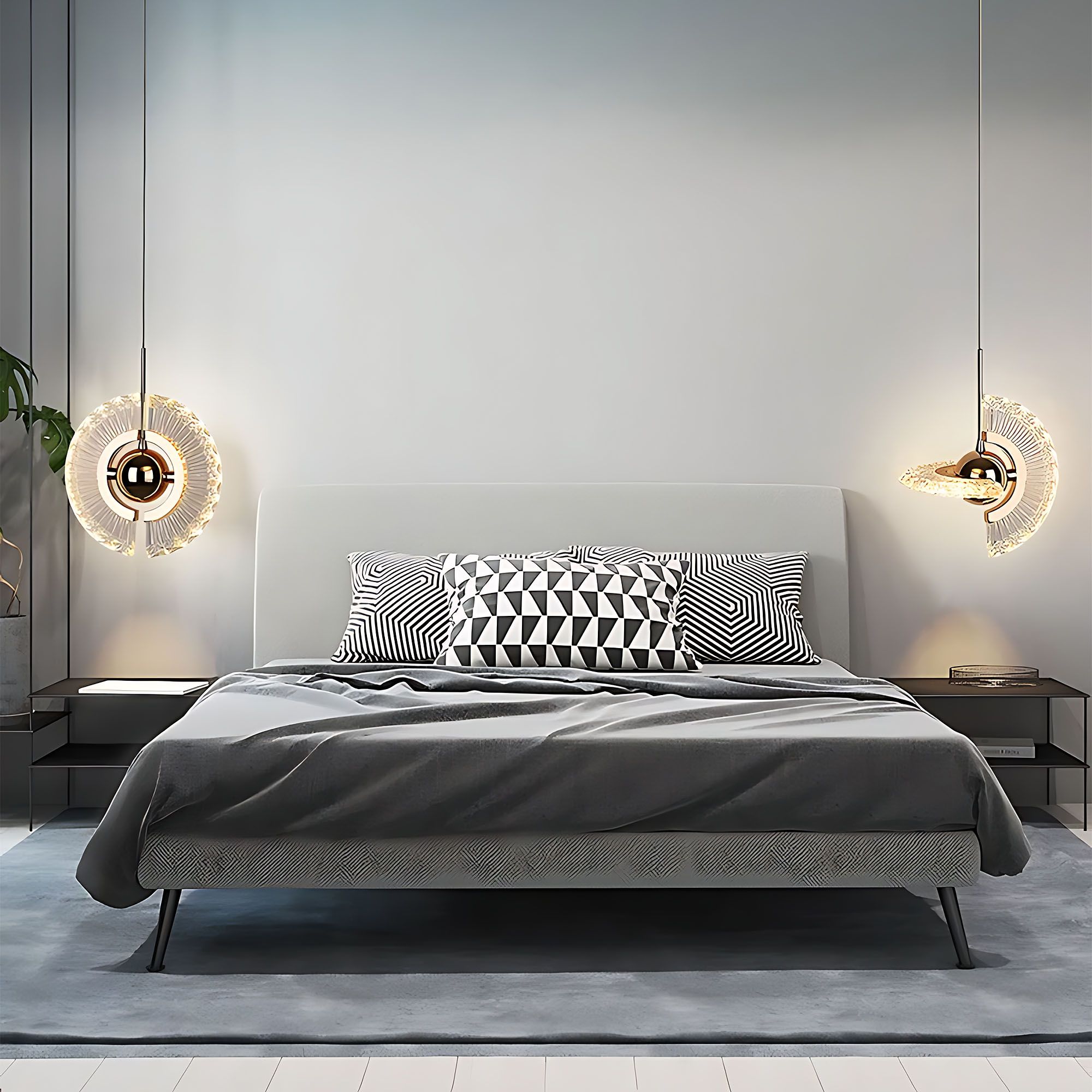 Toolight, LED stropné svietidlo, 6W, 3000K, LHJ108-2CP, ružové zlato, OSW-60049