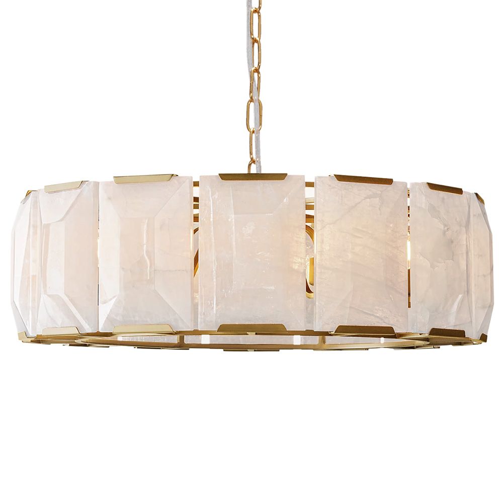 Toolight, stropné svietidlo 60cm 6xE14, APP1797-8CP, zlatá matná, OSW-04569