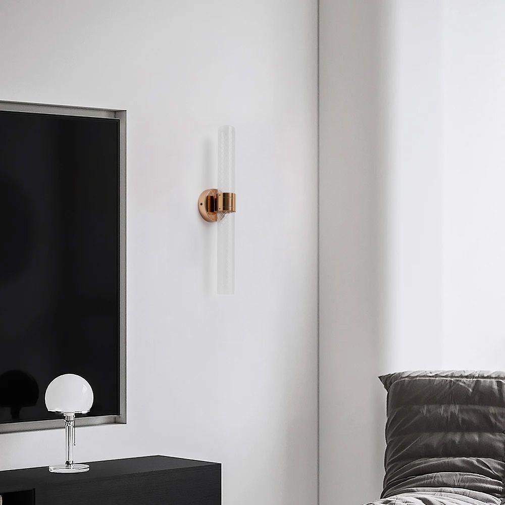 Toolight, LED nástenné svietidlo 7W, 3000K, LHJ070-W, ružové zlato, OSW-60038