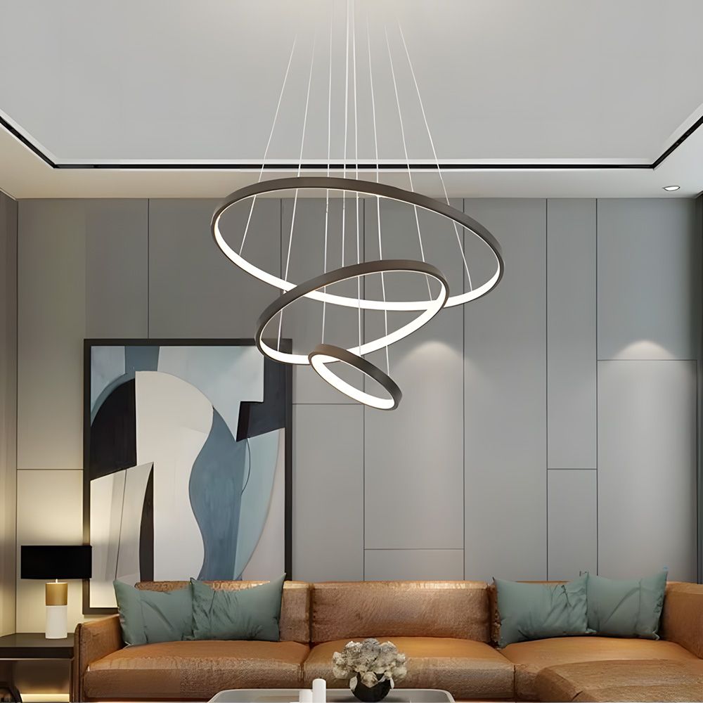 Toolight, LED stropné osvetlenie 61cm, 80W, 3000K, LHJ013-CP3, čierna, OSW-60007
