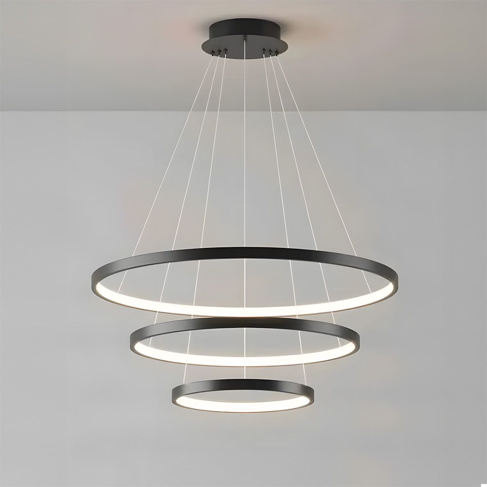Toolight, LED stropné osvetlenie 61cm, 80W, 3000K, LHJ013-CP3, čierna, OSW-60007