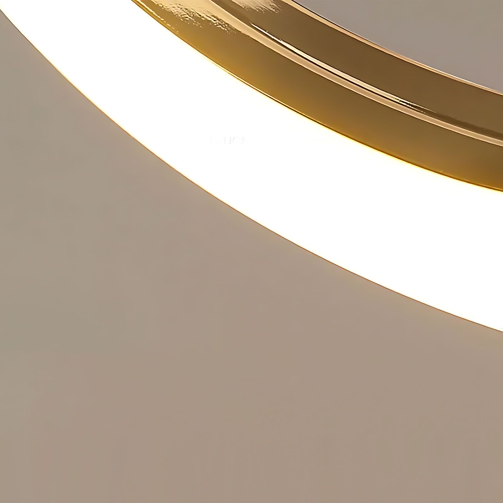 Toolight, stropné svietidlo 80cm, 24W, 3000K, LHJ018-CP3, zlatá, OSW-50008