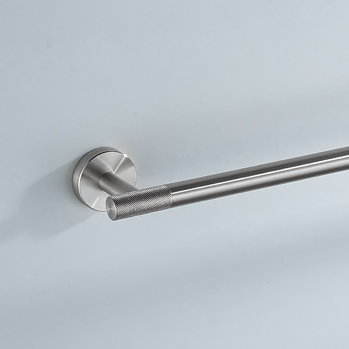Rea Modern, kúpeľňový vešiak na uteráky 60cm, 6603, brúsená oceľ, REA-98002