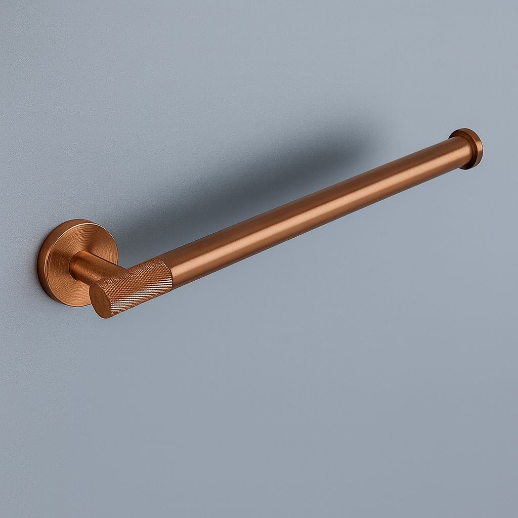 Rea Modern, kúpeľňový vešiak na uterák 26,5cm, 6610a, medená matná, REA-98013