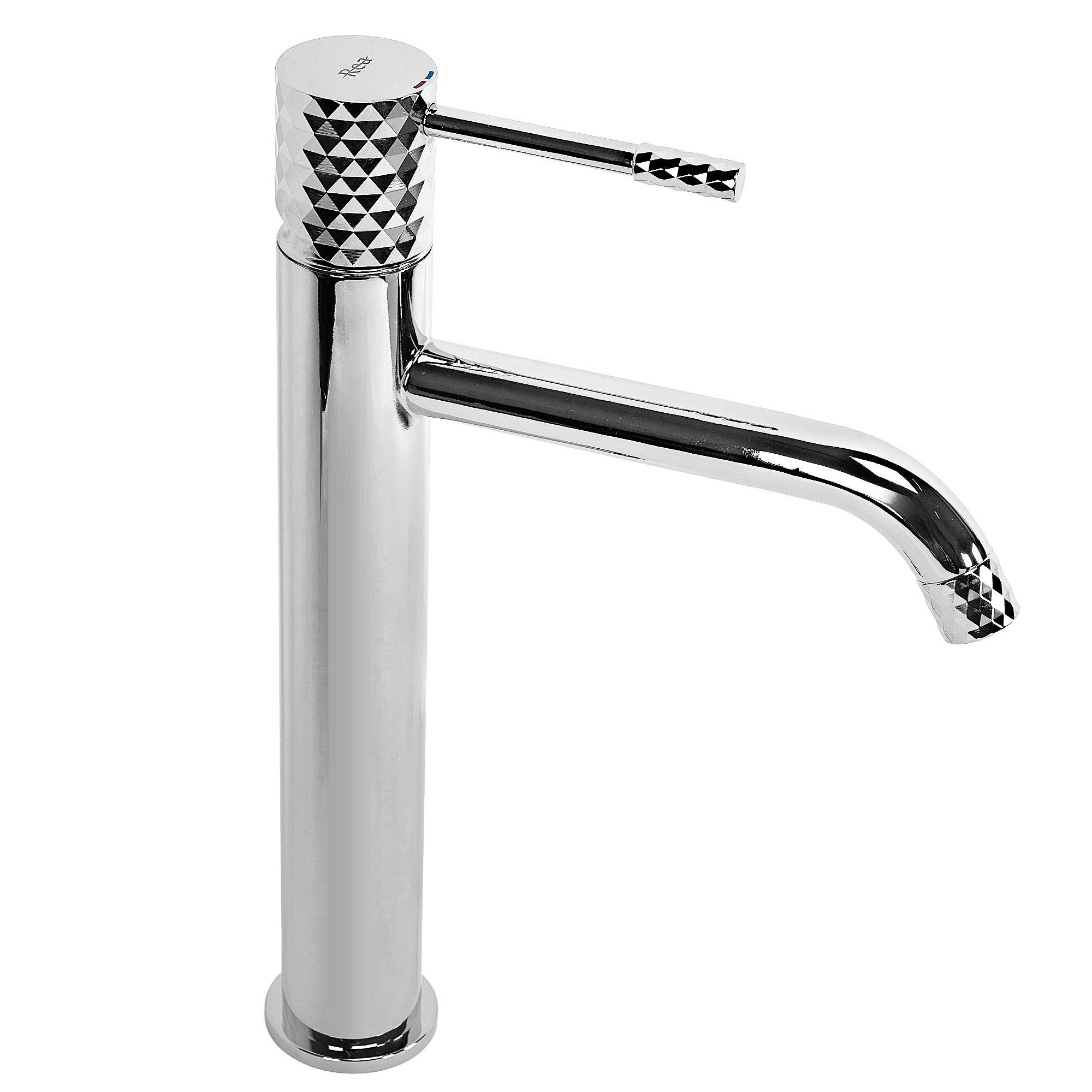 Rea Lungo Diamond, vysoká umývadlová batéria h-300, chrómová, REA-B4636