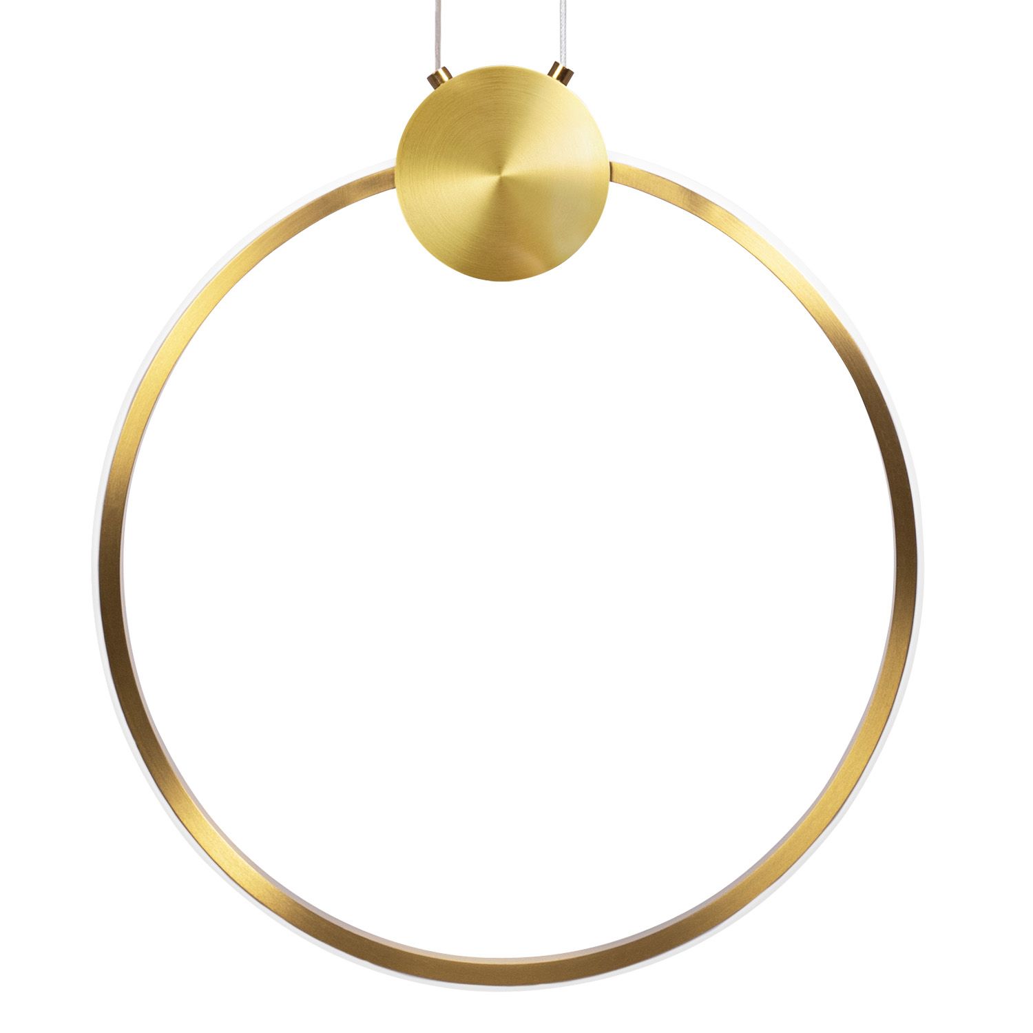 Toolight, LED stropné svietidlo 30cm, 13W, 4000K, 1500lm, APP1394-CP, zlatá matná, OSW-00952