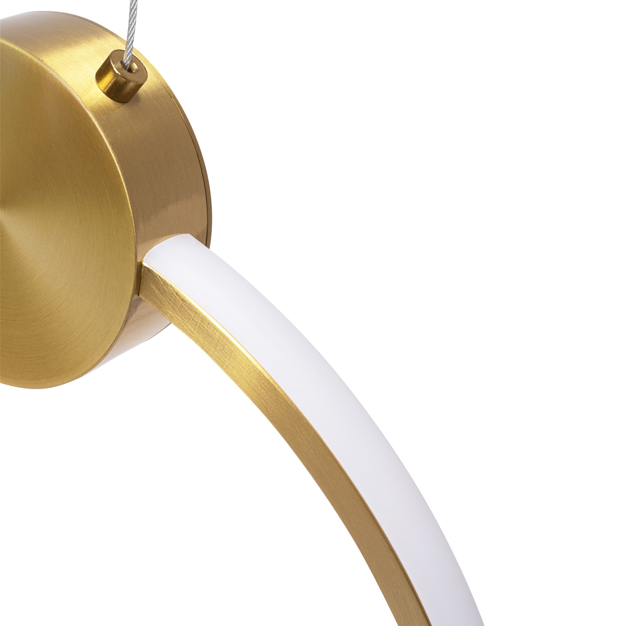 Toolight, LED stropné svietidlo 30cm, 13W, 4000K, 1500lm, APP1394-CP, zlatá matná, OSW-00952