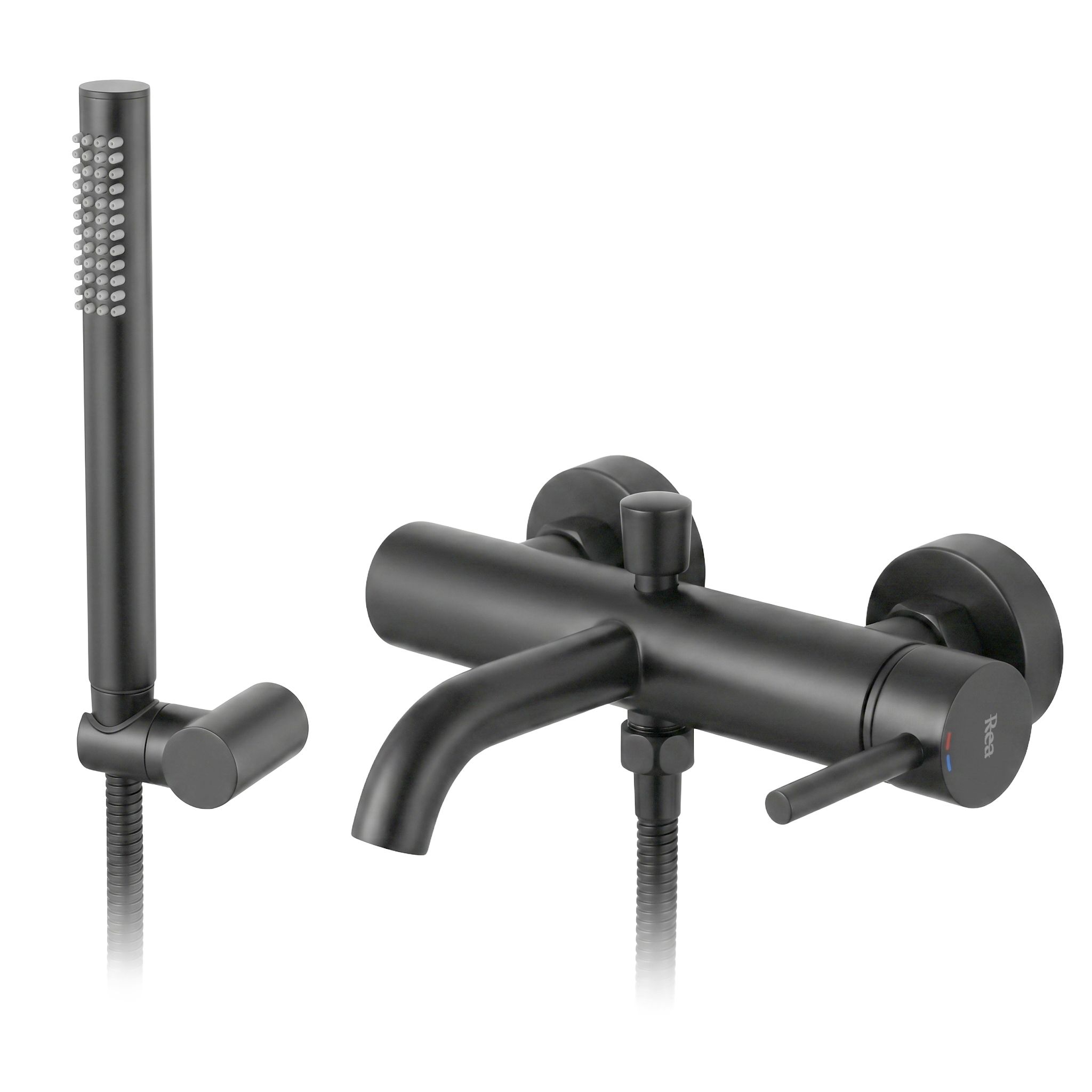 Rea Lungo, vaňová batéria s ručnou sprchovou súpravou, grafitová, REA-B1115