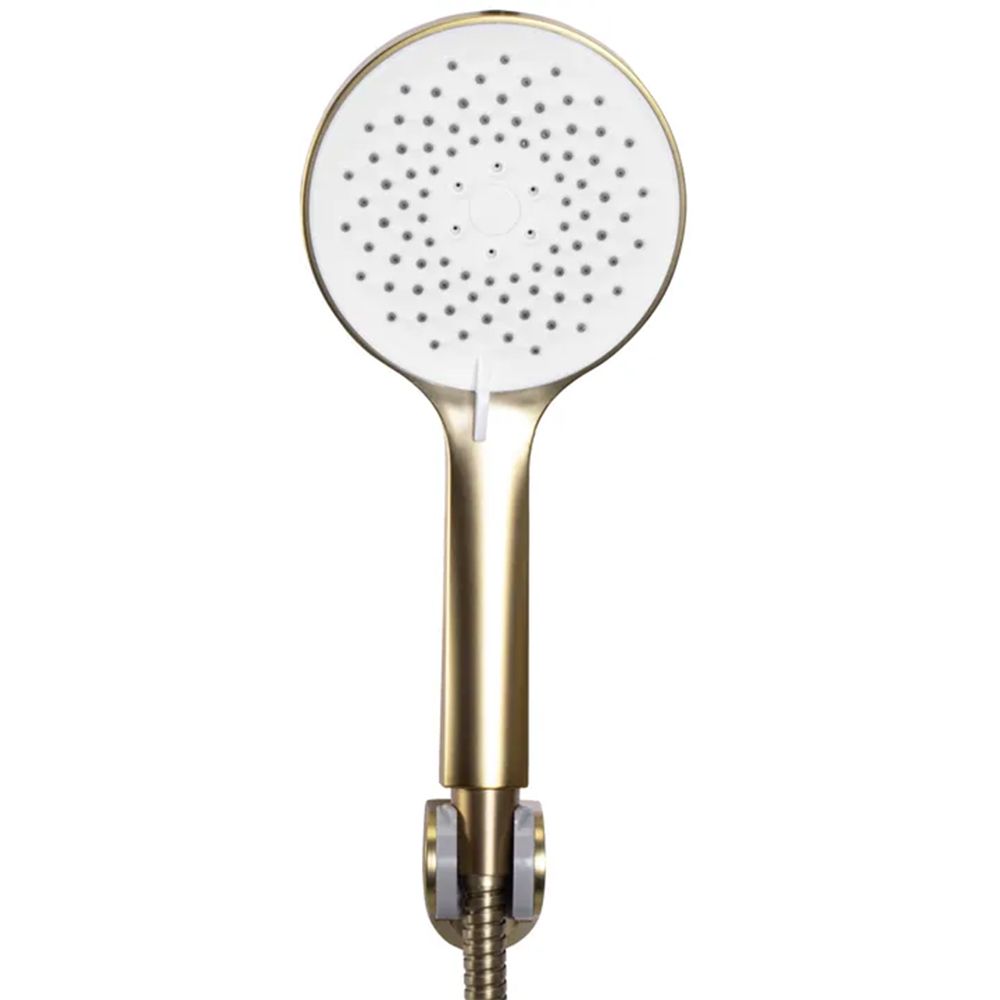 Rea Drop, vaňová batéria s ručnou sprchovou súpravou, 150 mm, zlatá matná, REA-B6399